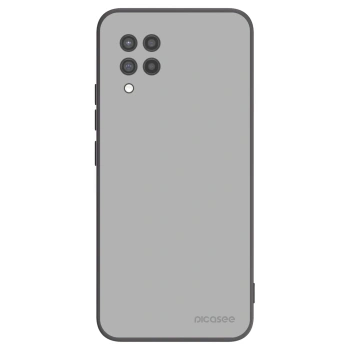 Picasee silikonowe czarne etui na Samsung Galaxy A42 A426B - Stone