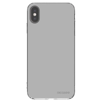 Picasee silikonowe przeźroczyste etui na Apple iPhone XS Max - Stone