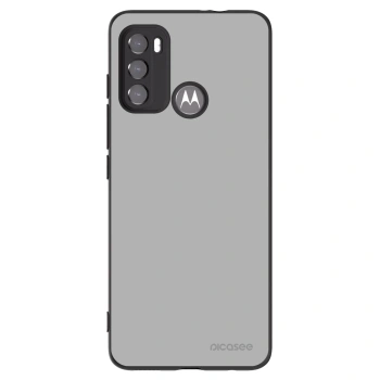 Picasee silikonowe czarne etui na Motorola Moto G60 - Stone