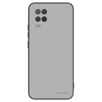 Picasee silikonowe czarne etui na Realme 8 5G - Stone