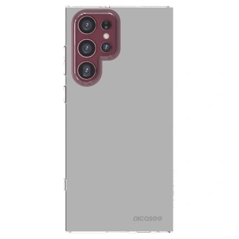 Picasee silikonowe przeźroczyste etui na Samsung Galaxy S22 Ultra 5G - Stone