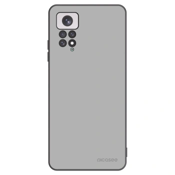 Picasee silikonowe czarne etui na Xiaomi Redmi Note 11 - Stone
