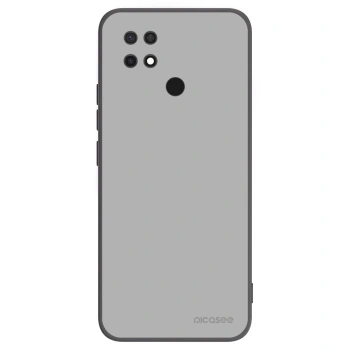 Picasee silikonowe czarne etui na Xiaomi Redmi 10C - Stone