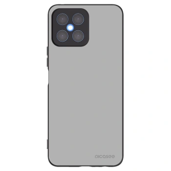 Picasee silikonowe czarne etui na Honor X8 4G - Stone