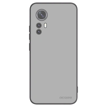 Picasee silikonowe czarne etui na Xiaomi 12X - Stone
