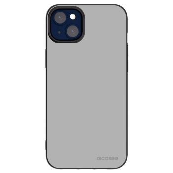 Picasee silikonowe czarne etui na Apple iPhone 14 Plus - Stone