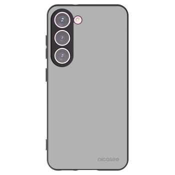Picasee silikonowe czarne etui na Samsung Galaxy S23 5G - Stone