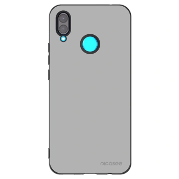 Picasee silikonowe czarne etui na Huawei Nova 3 - Stone