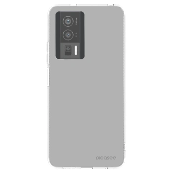 Picasee silikonowe przeźroczyste etui na Xiaomi Poco F5 Pro 5G - Stone