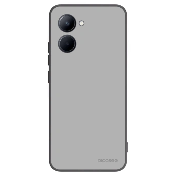 Picasee silikonowe czarne etui na Realme C33 (2023) - Stone
