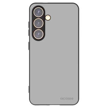 Picasee silikonowe czarne etui na Samsung Galaxy S24 S921B 5G - Stone