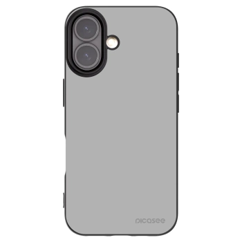 Picasee silikonowe czarne etui na Apple iPhone 16 - Stone