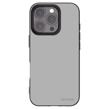 Picasee silikonowe czarne etui na Apple iPhone 16 Pro - Stone