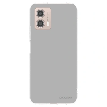 Picasee silikonowe przeźroczyste etui na Motorola Moto G53 5G - Stone