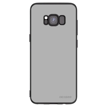 Picasee silikonowe czarne etui na Samsung Galaxy S8 G950F - Stone