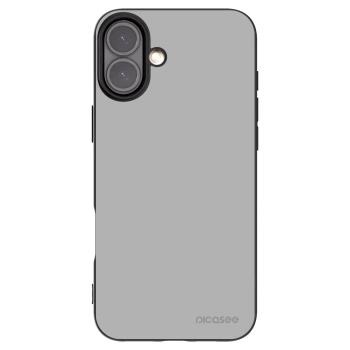 Picasee silikonowe czarne etui na Apple iPhone 16 Plus - Stone