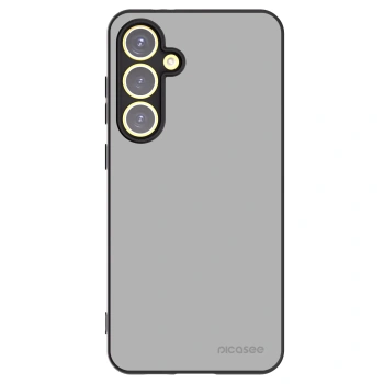 Picasee silikonowe czarne etui na Samsung Galaxy S24 FE S721B - Stone