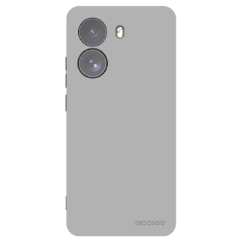 Picasee silikonowe czarne etui na Xiaomi Poco X7 - Stone