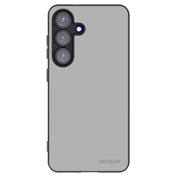 Picasee silikonowe czarne etui na Samsung Galaxy S25 5G - Stone