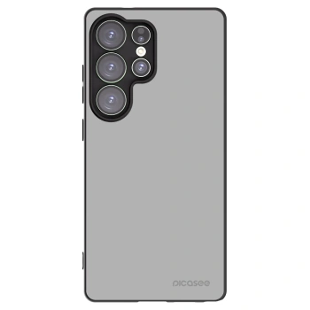 Picasee silikonowe czarne etui na Samsung Galaxy S25 Ultra 5G - Stone