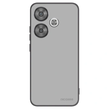 Picasee silikonowe czarne etui na Xiaomi Poco F6 - Stone