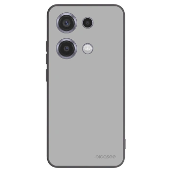 Picasee silikonowe czarne etui na Xiaomi Redmi Note 14S - Stone