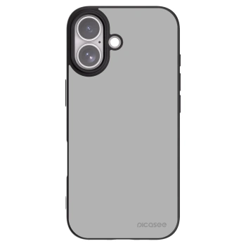 Picasee silikonowe czarne etui na Apple iPhone 17 - Stone