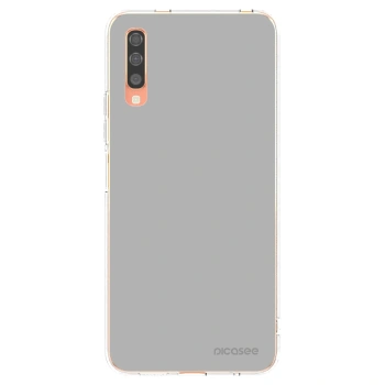 Picasee silikonowe przeźroczyste etui na Samsung Galaxy A70 A705F - Stone