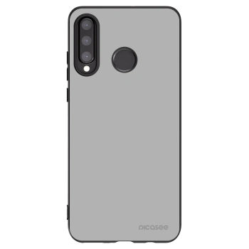 Picasee silikonowe czarne etui na Huawei P30 Lite - Stone