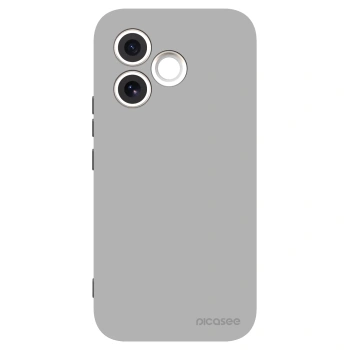Picasee silikonowe czarne etui na Honor 600 Lite - Stone