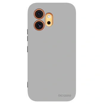 Picasee silikonowe czarne etui na Honor 600 - Stone