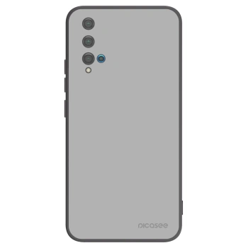 Picasee silikonowe czarne etui na Huawei Nova 5T - Stone