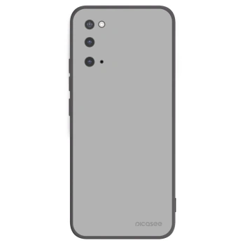 Picasee silikonowe czarne etui na Samsung Galaxy S20 G980F - Stone