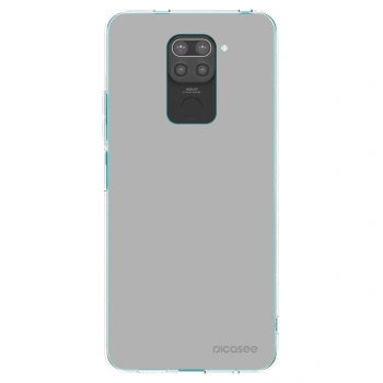 Picasee silikonowe czarne etui na Xiaomi Redmi Note 9 - Stone