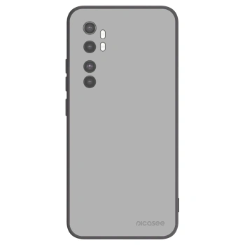 Picasee silikonowe czarne etui na Xiaomi Mi Note 10 Lite - Stone