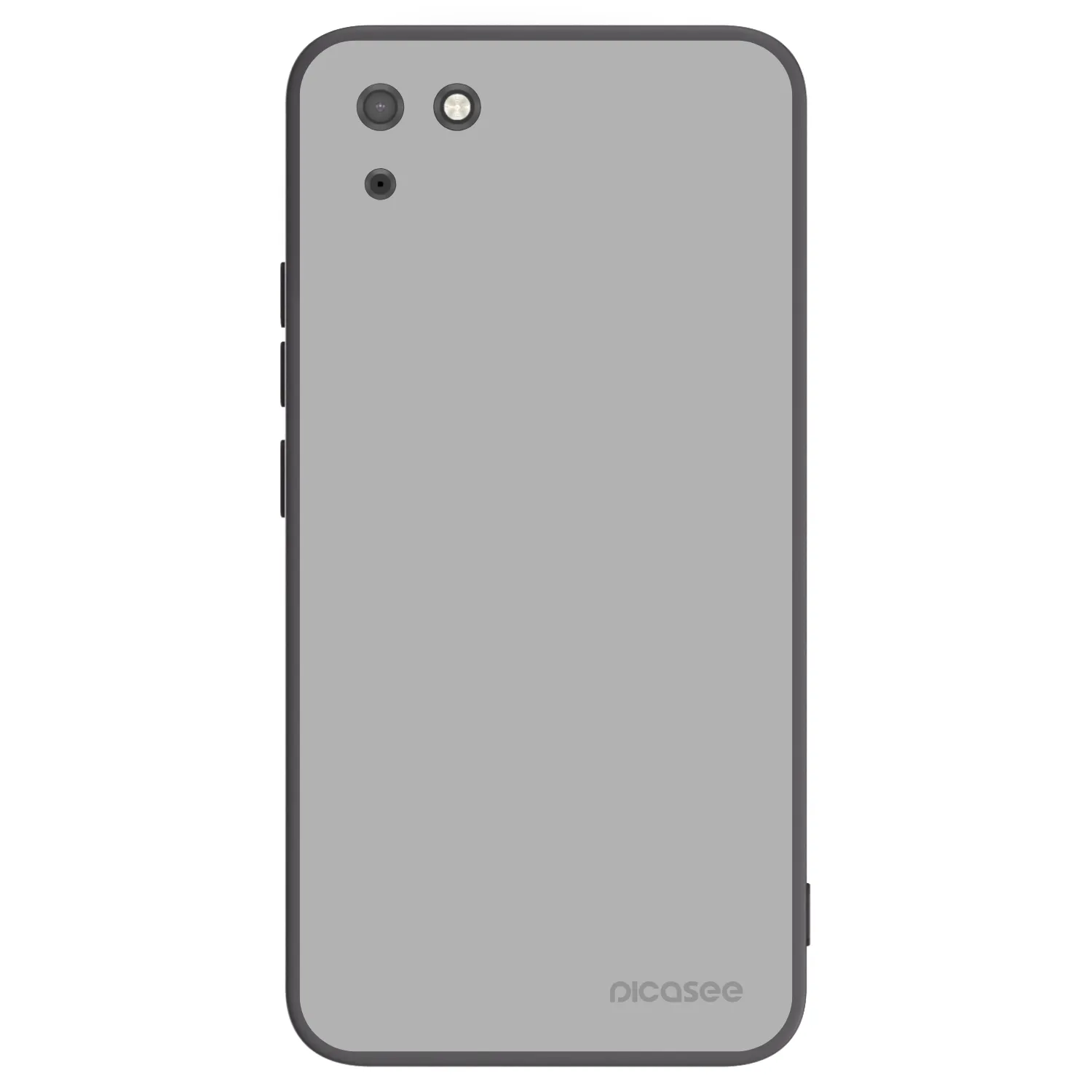Picasee silikonowe czarne etui na Huawei Y5P - Stone