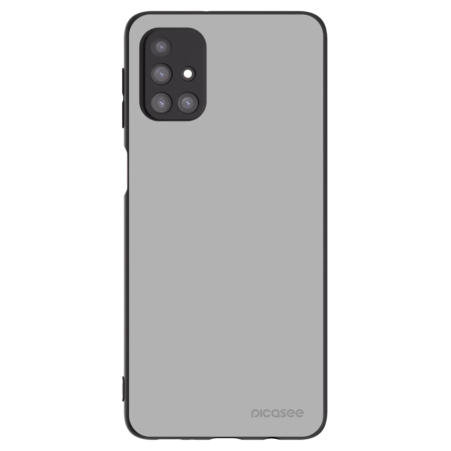 Picasee silikonowe czarne etui na Samsung Galaxy M31s - Stone