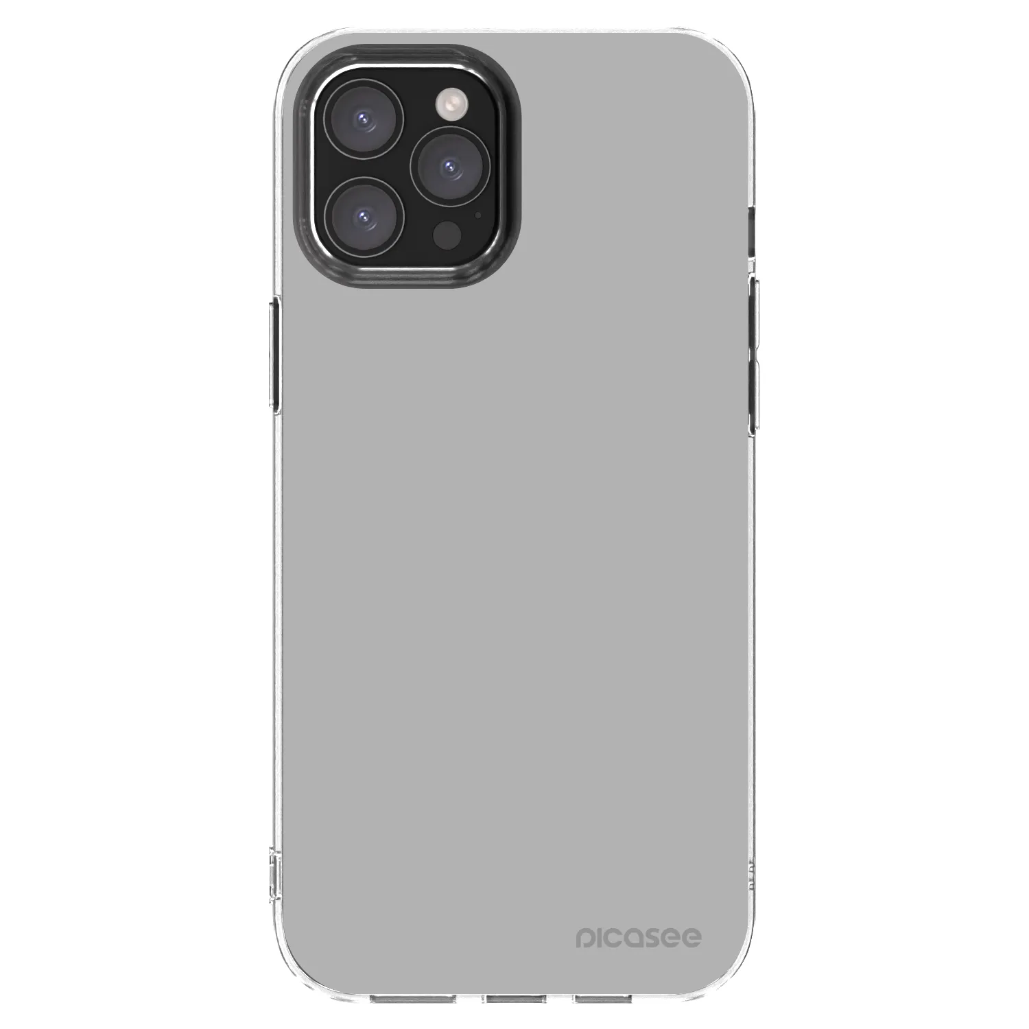 Picasee silikonowe przeźroczyste etui na Apple iPhone 12 Pro Max - Stone