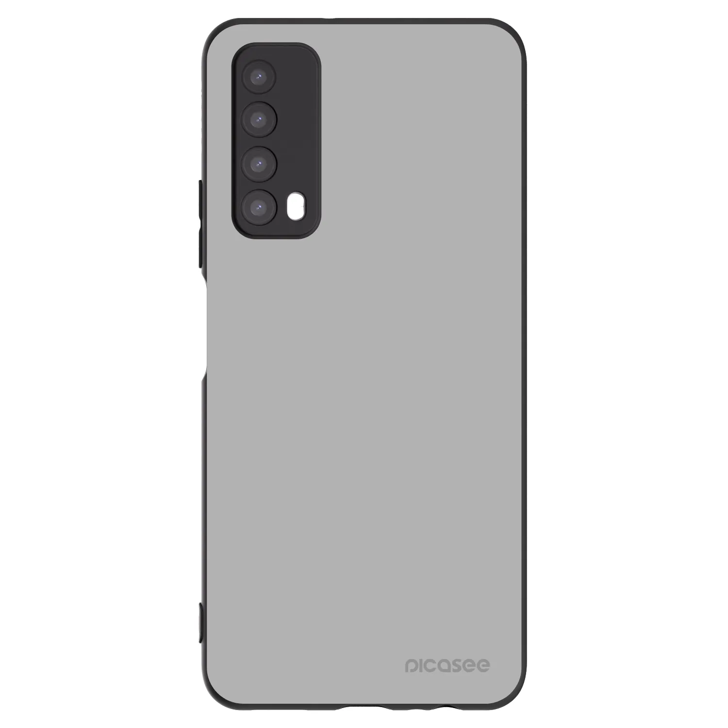 Picasee silikonowe czarne etui na Huawei P Smart 2021 - Stone