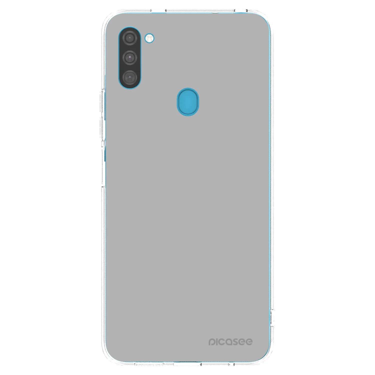 Picasee silikonowe przeźroczyste etui na Samsung Galaxy M11 - Stone