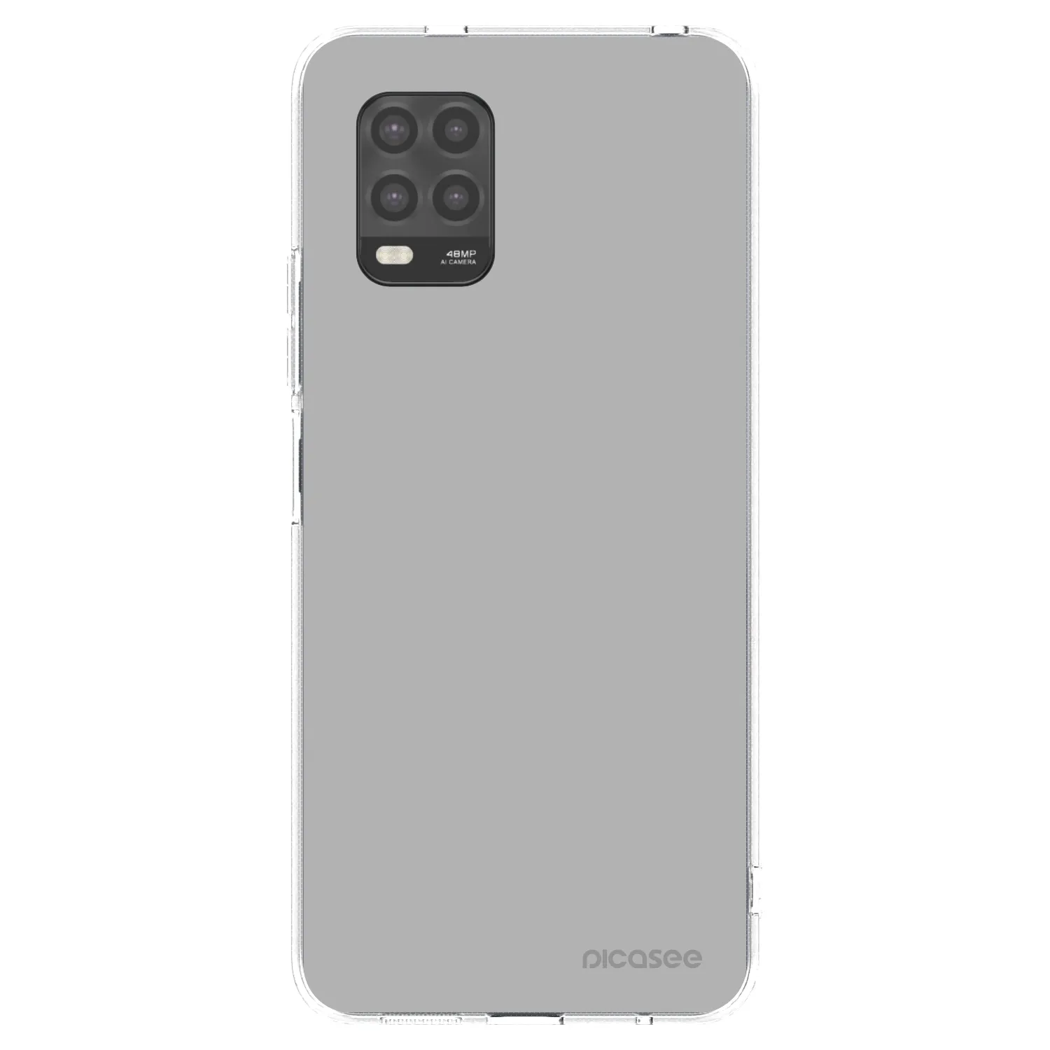 Picasee silikonowe przeźroczyste etui na Xiaomi Mi 10 Lite - Stone