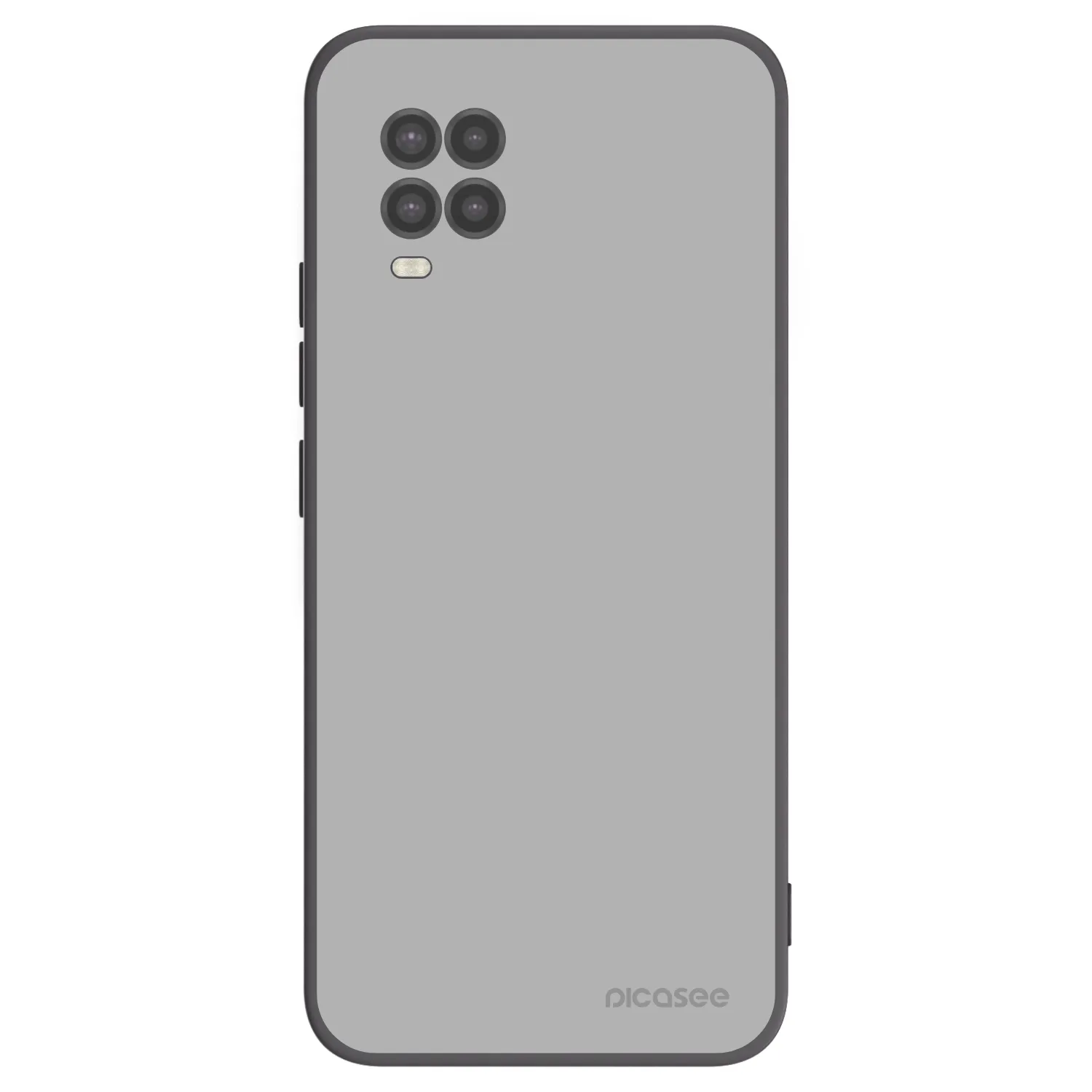 Picasee silikonowe czarne etui na Xiaomi Mi 10 Lite - Stone