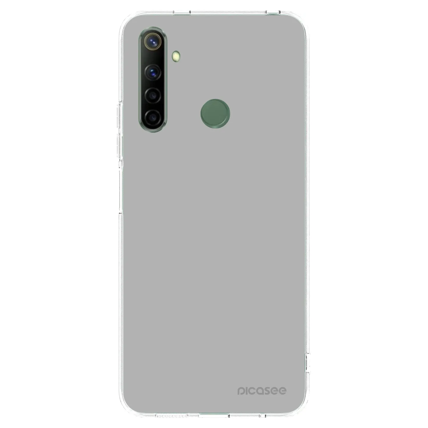 Picasee silikonowe przeźroczyste etui na Realme 6i - Stone