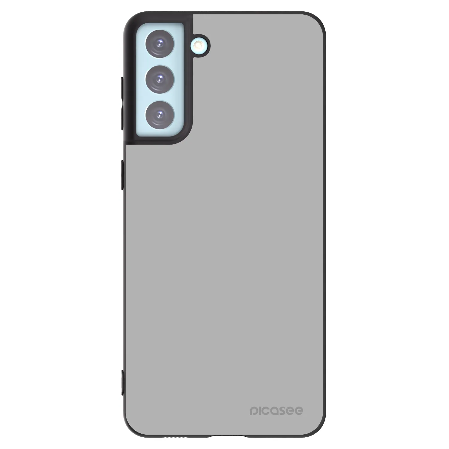 Picasee silikonowe czarne etui na Samsung Galaxy S21+ 5G G996F - Stone
