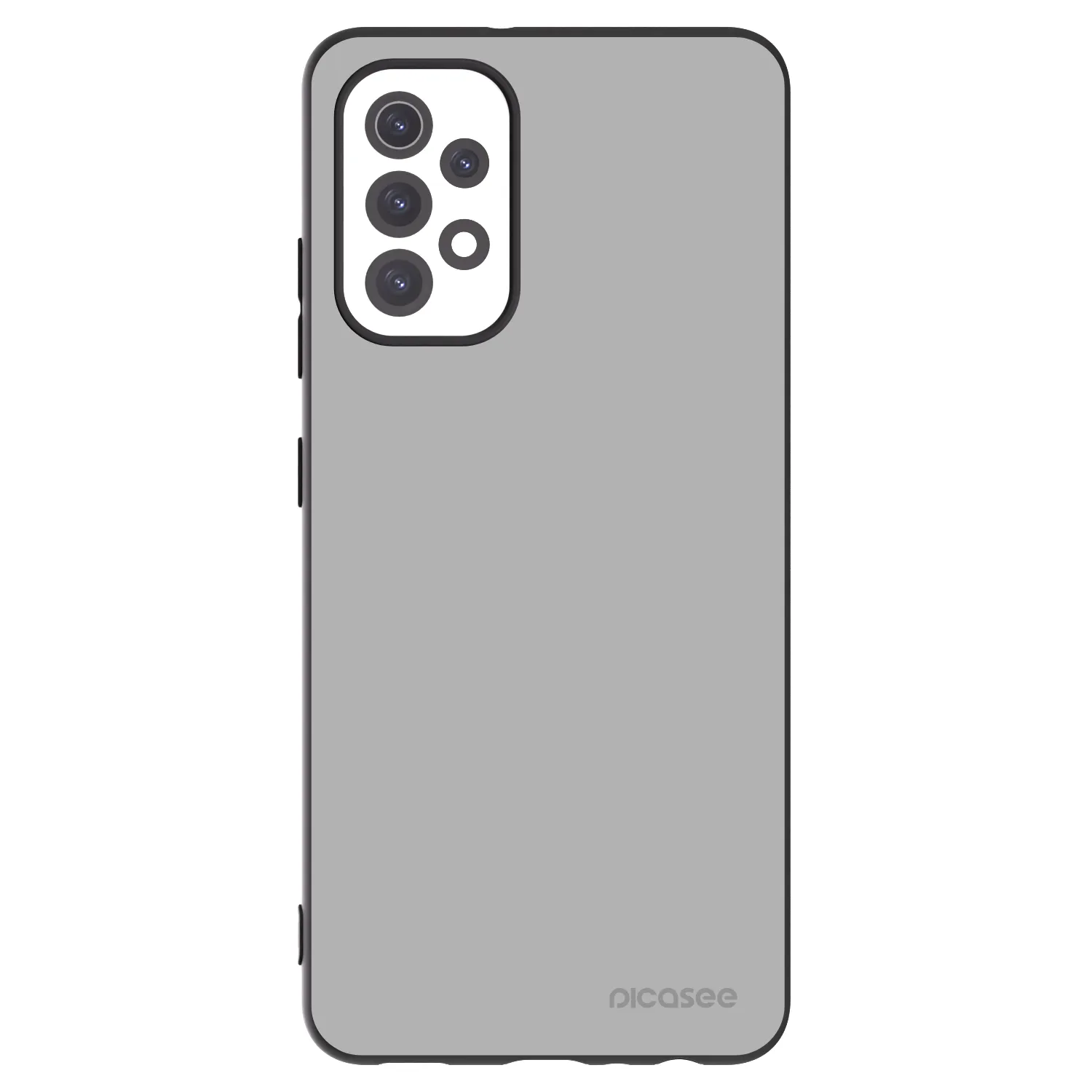 Picasee silikonowe czarne etui na Samsung Galaxy A32 5G A326B - Stone
