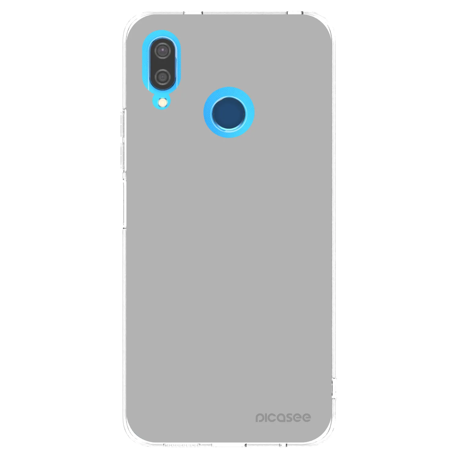 Picasee silikonowe przeźroczyste etui na Huawei P20 Lite - Stone