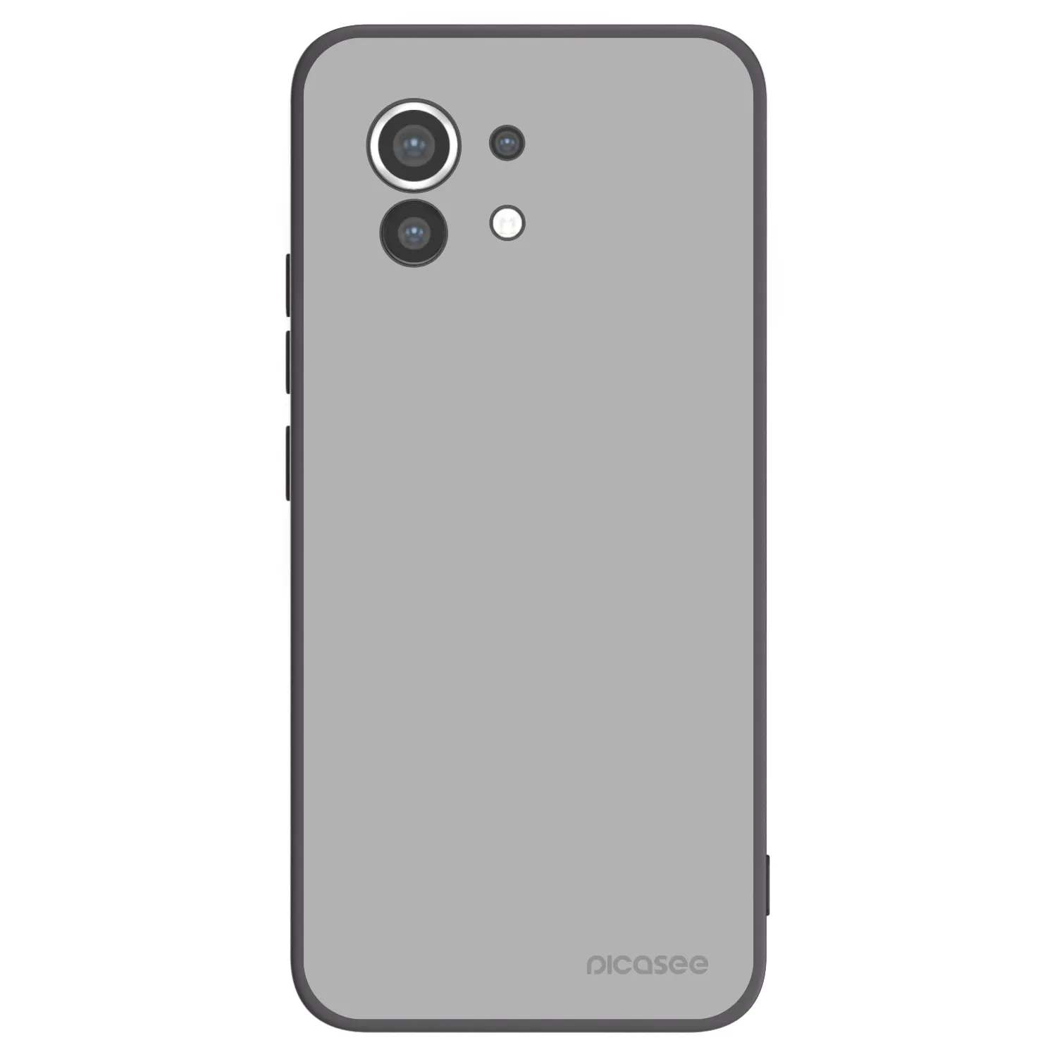 Picasee silikonowe czarne etui na Xiaomi Mi 11 - Stone
