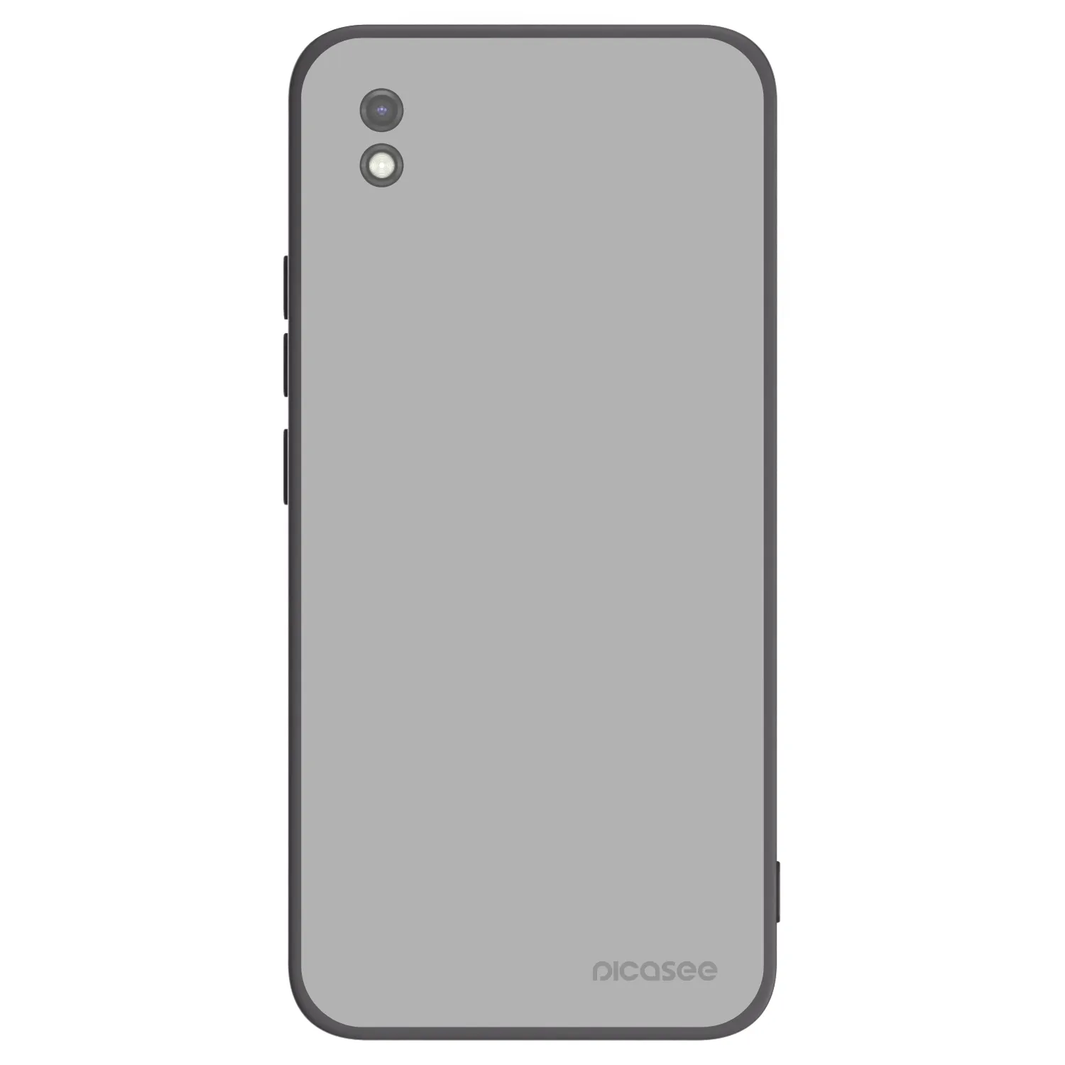 Picasee silikonowe czarne etui na Xiaomi Redmi 9AT - Stone