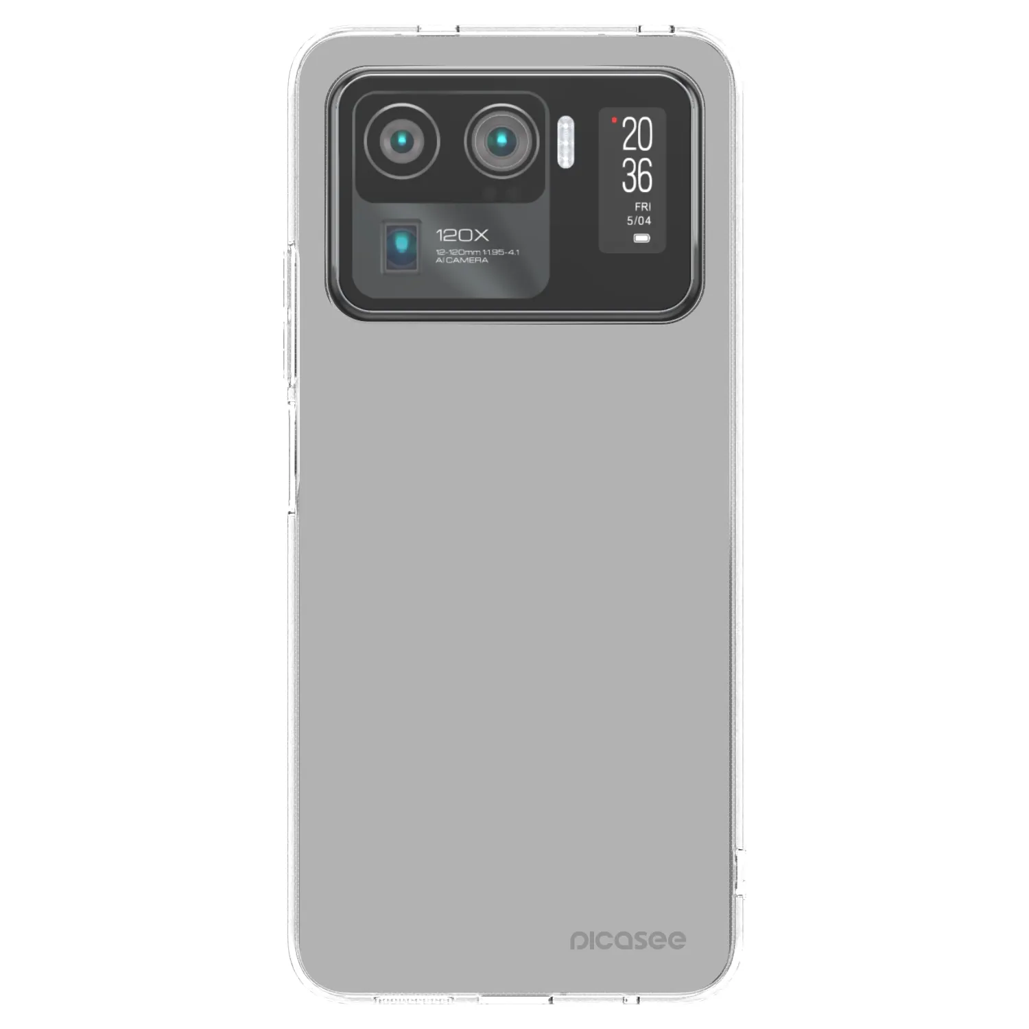 Picasee silikonowe przeźroczyste etui na Xiaomi Mi 11 Ultra - Stone