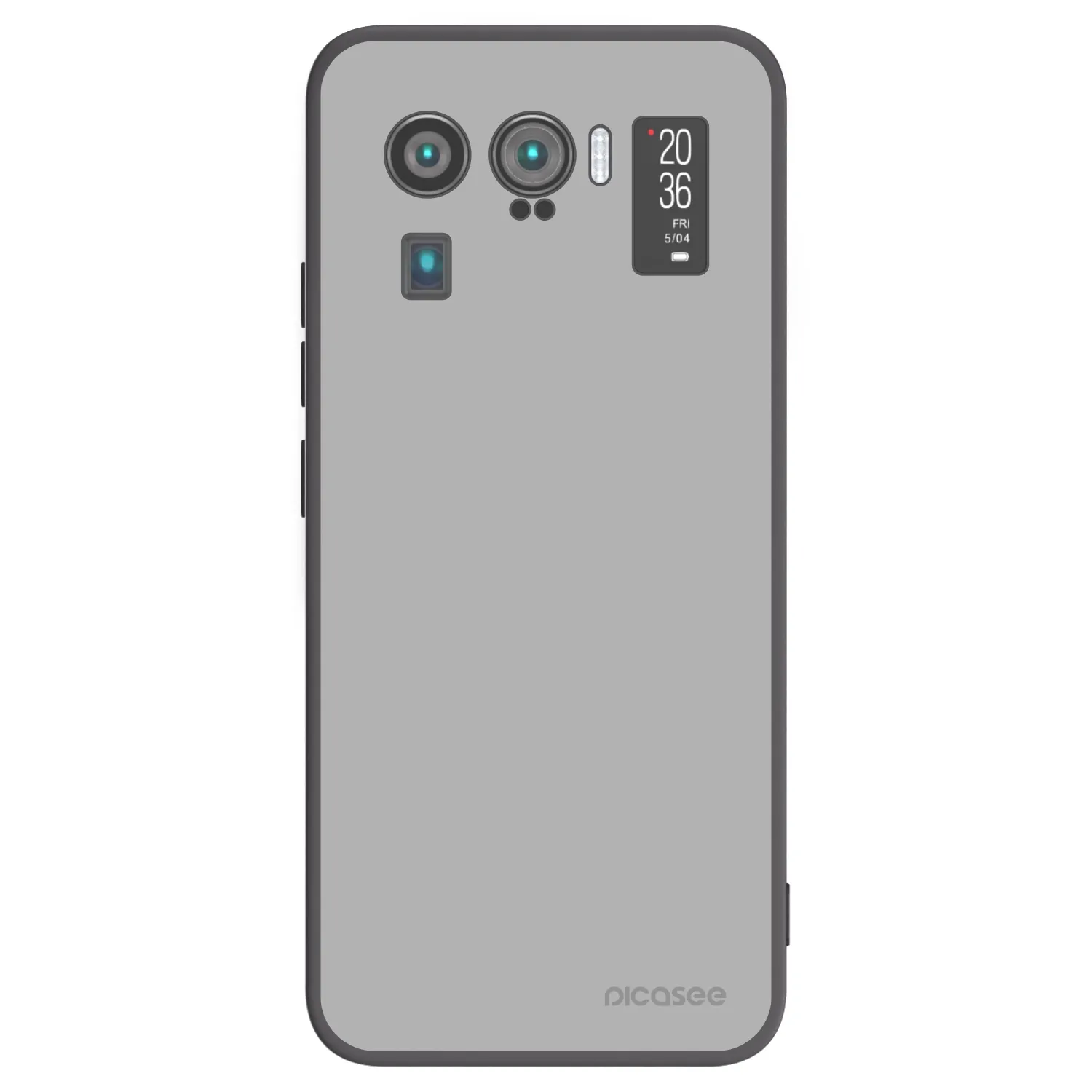 Picasee silikonowe czarne etui na Xiaomi Mi 11 Ultra - Stone
